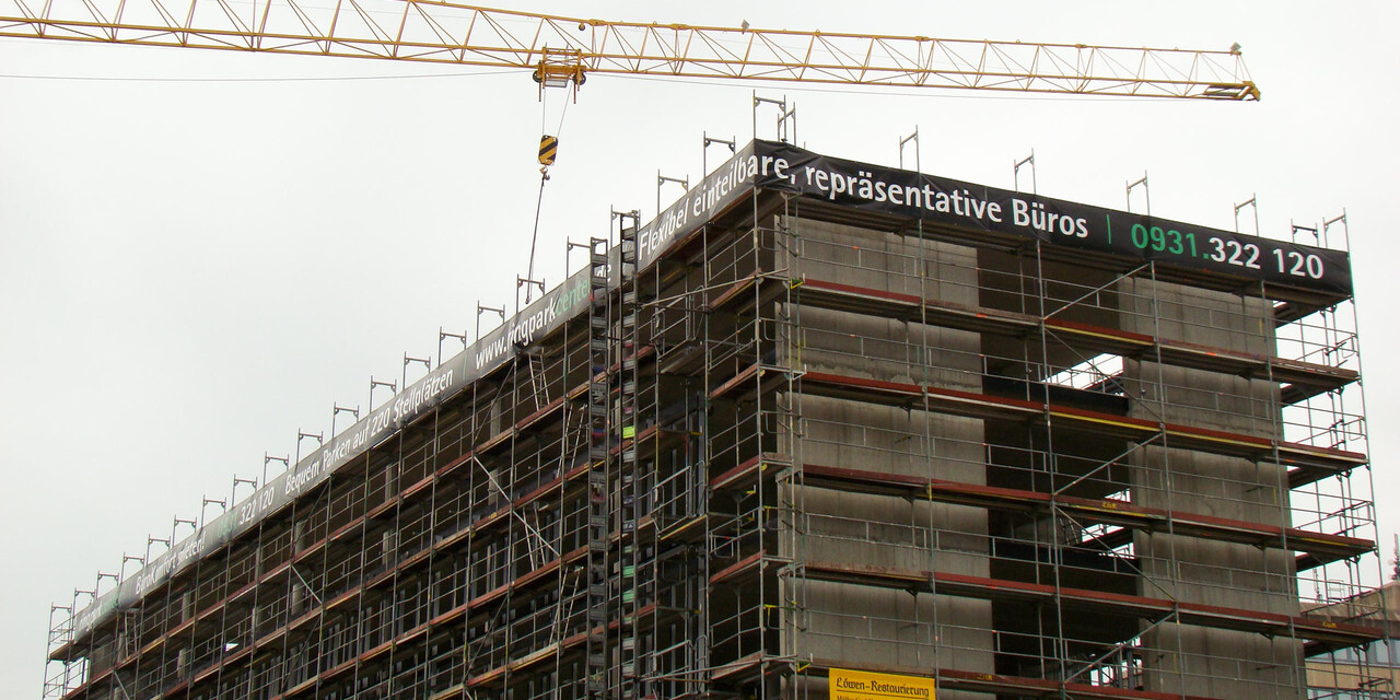 Grafikmanufaktur MP Design | Großflächentafel Bader Immobilien